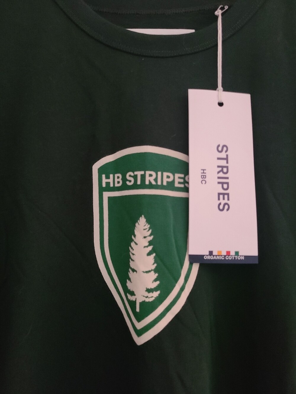 Hudson's Bay Company Stripes Organic True Notrh Cotton T-shirt Mens Size Small - Picture 3 of 8
